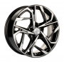 Легковой диск Khomen Wheels KHW1716 7x17 5x114,3 ET40 57,1 Black-FP